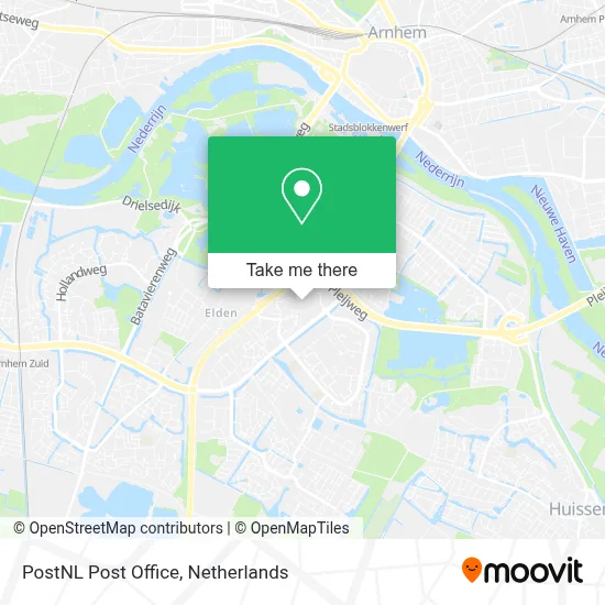 Postnl Postkantoor map