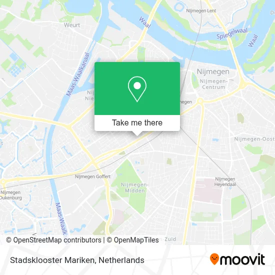 Stadsklooster Mariken map
