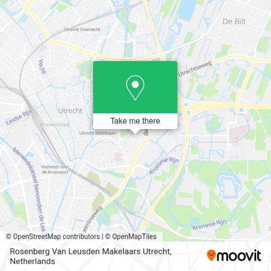 Rosenberg Van Leusden Makelaars Utrecht map