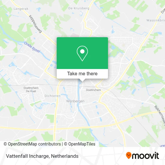 Vattenfall Incharge Karte