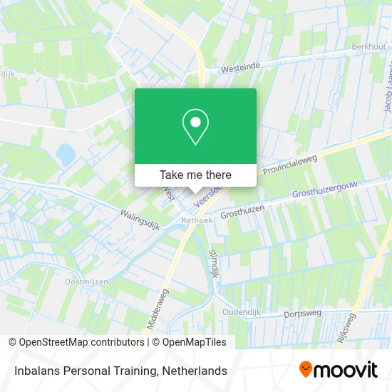 Inbalans Personal Training map