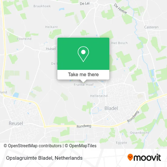 Opslagruimte Bladel map