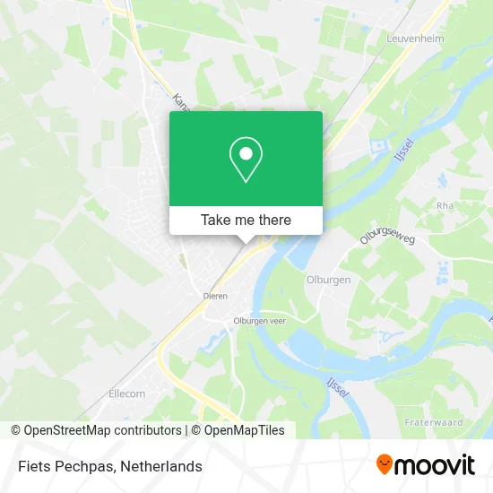 Fiets Pechpas map