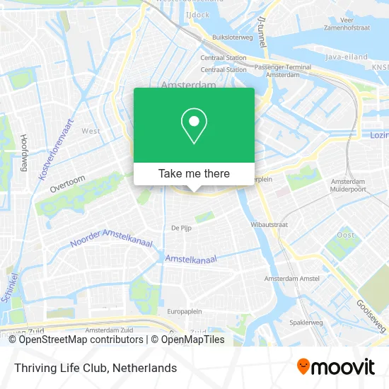 Thriving Life Club map