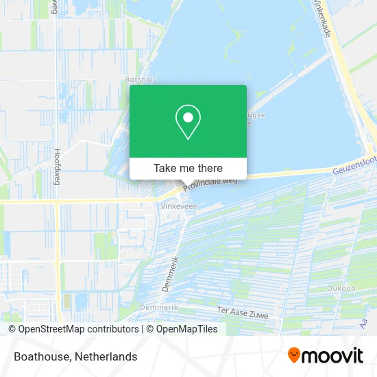 Boathouse map