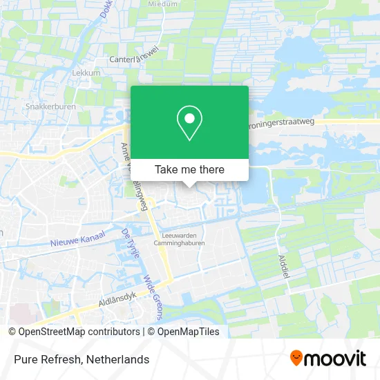 Pure Refresh map