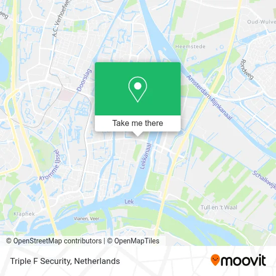 Triple F Security map