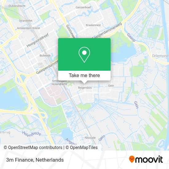 3m Finance map