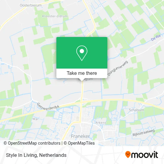 Style In Living map