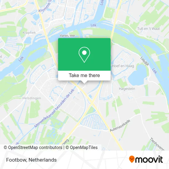 Footbow map