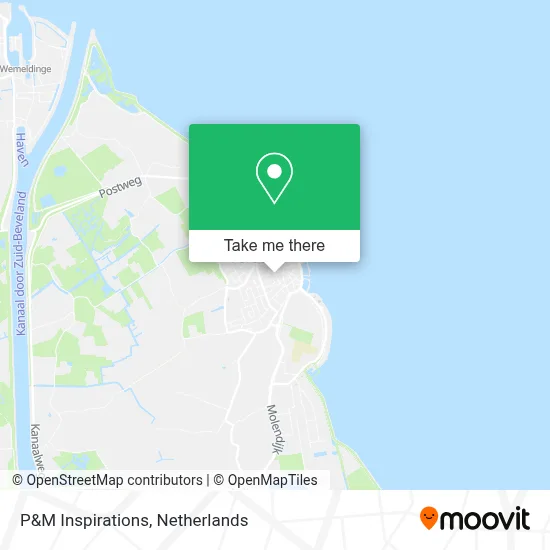 P&M Inspirations map
