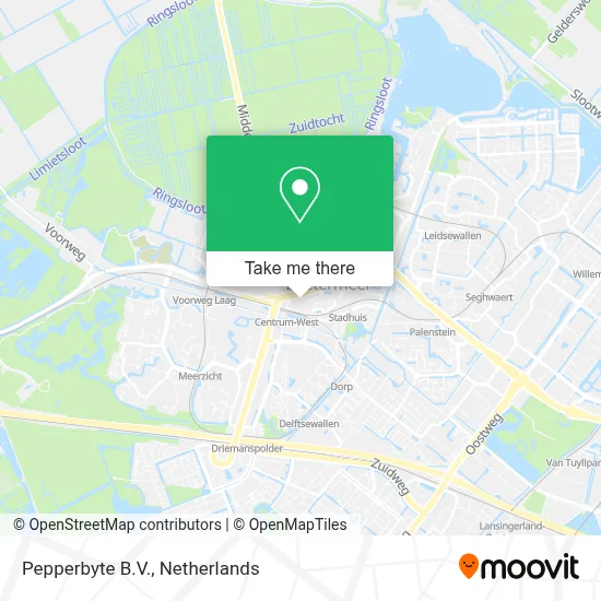 Pepperbyte B.V. map