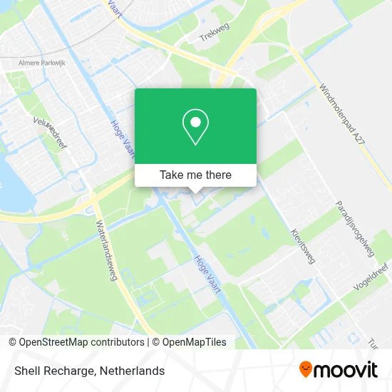 Shell Recharge map