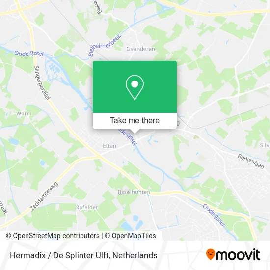 Hermadix / De Splinter Ulft Karte