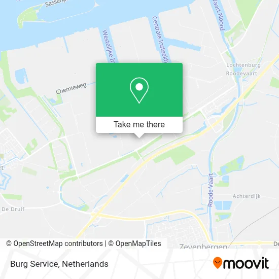 Burg Service Karte