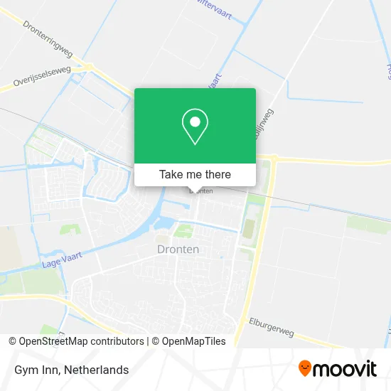Gym Inn map
