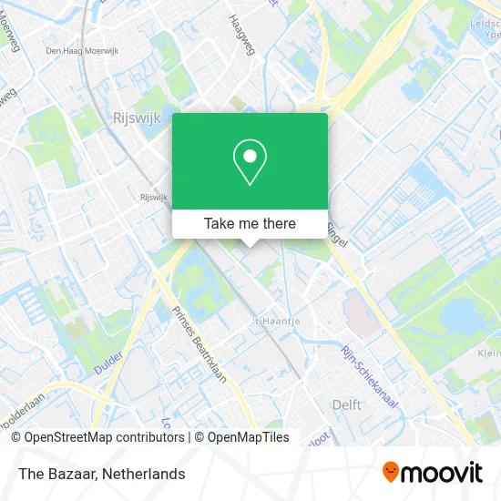 De Bazaar map