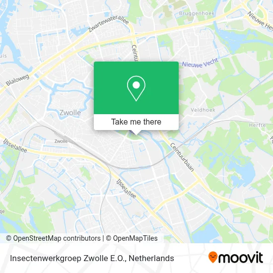 Insectenwerkgroep Zwolle E.O. map