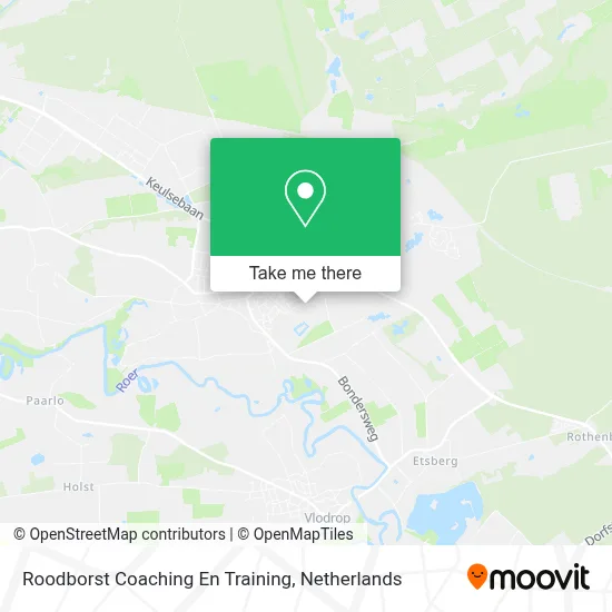 Roodborst Coaching En Training Karte