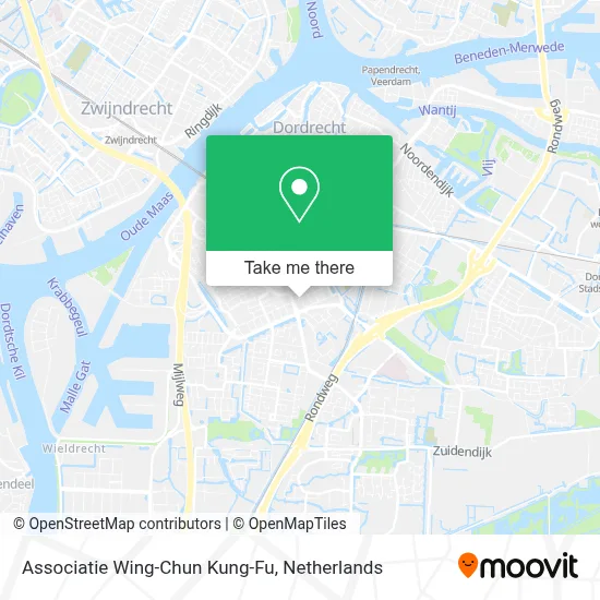 Associatie Wing-Chun Kung-Fu map
