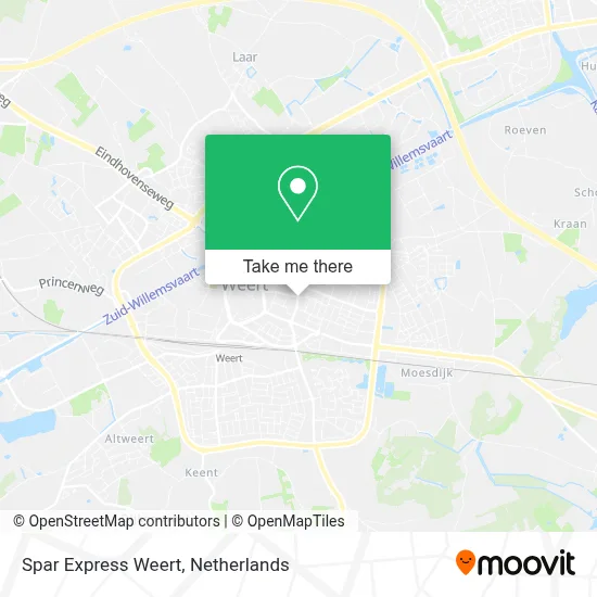 Spar Express Weert map