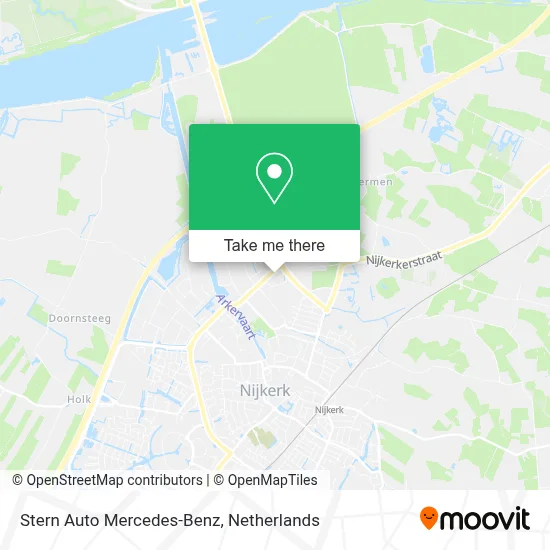 Stern Auto Mercedes-Benz map