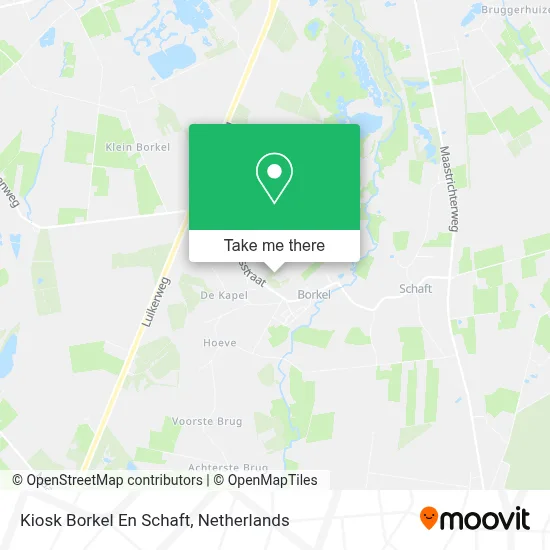 Kiosk Borkel En Schaft map