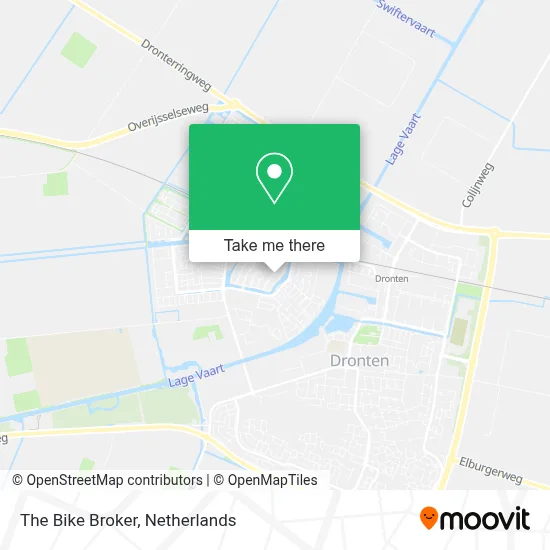 The Bike Broker map