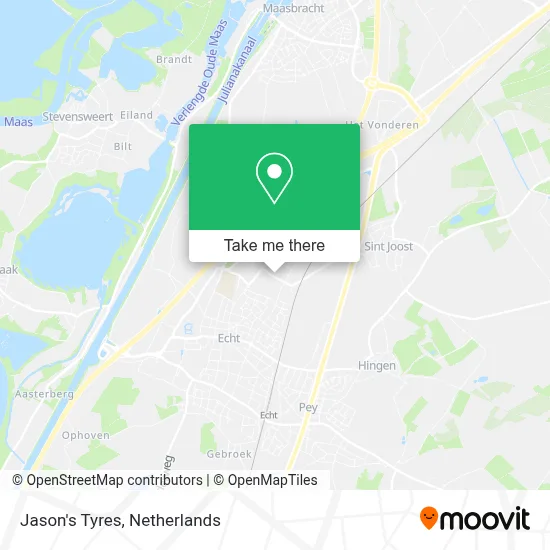 Jason's Tyres map
