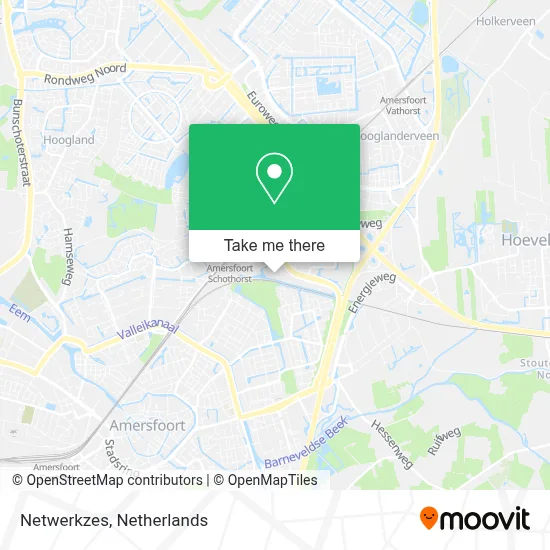 Netwerkzes map