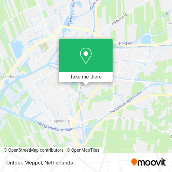 Ontdek Meppel map