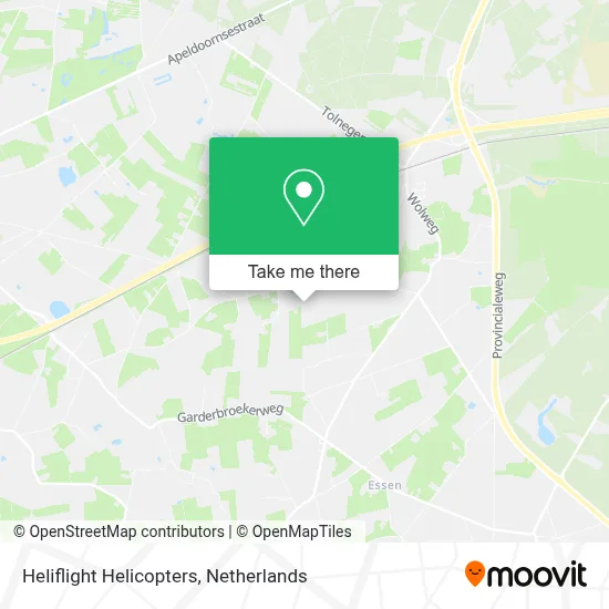 Heliflight Helicopters map