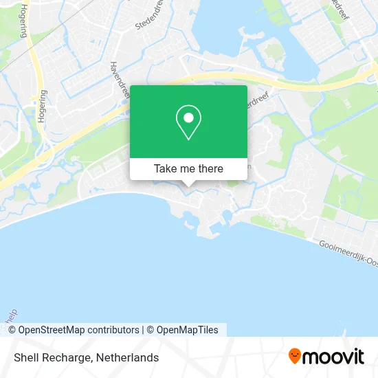 Shell Recharge map