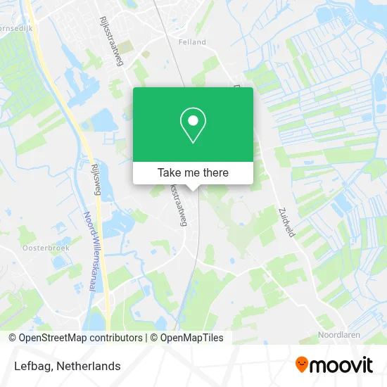 Lefbag map