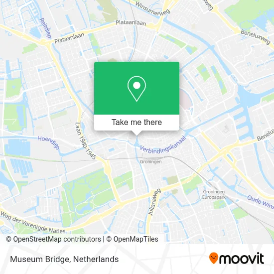 Museum Bridge map