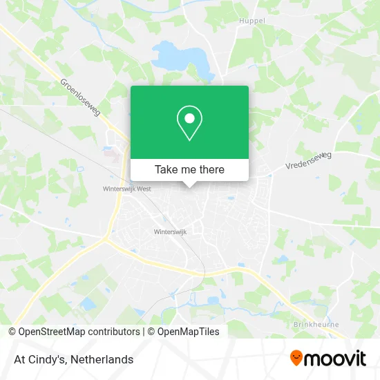 Bij Cindy map