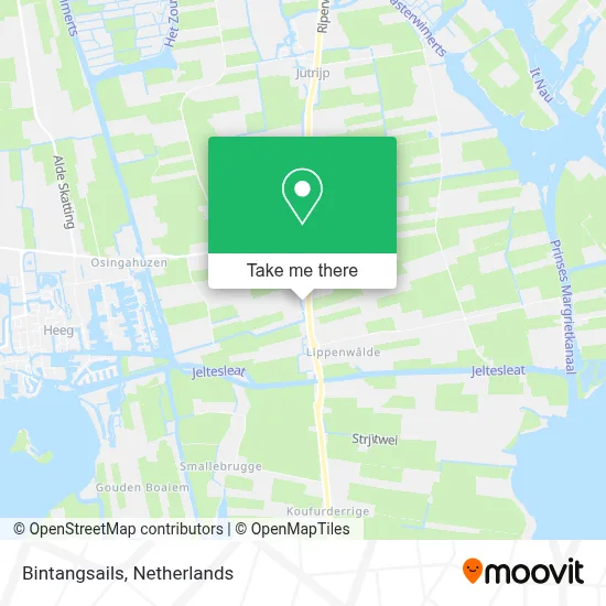 Bintangsails map