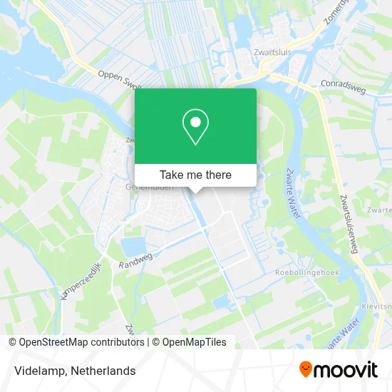Videlamp map