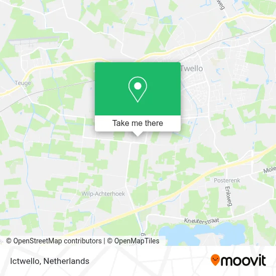 Ictwello map