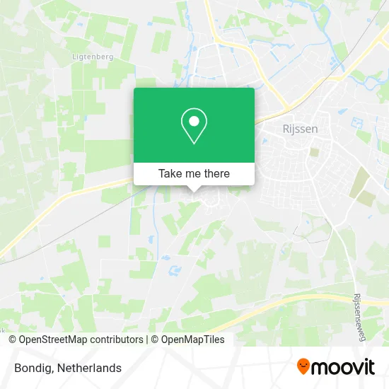 Bondig map