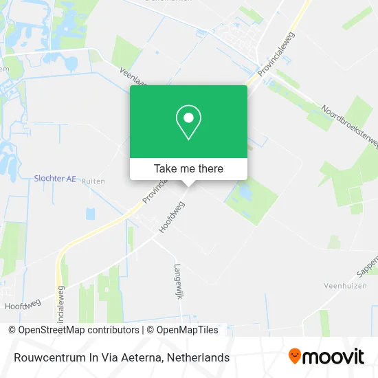 Rouwcentrum In Via Aeterna Karte