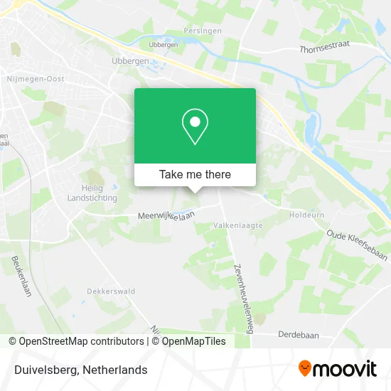 Duivelsberg map