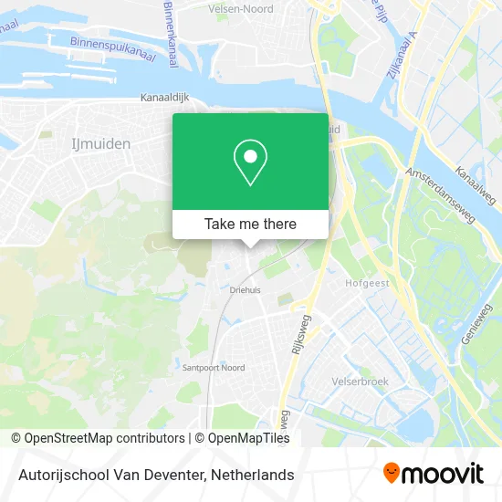 Autorijschool Van Deventer map