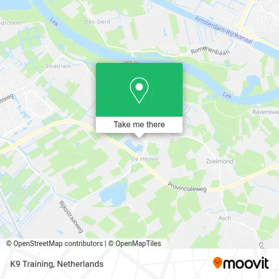 K9 Training map