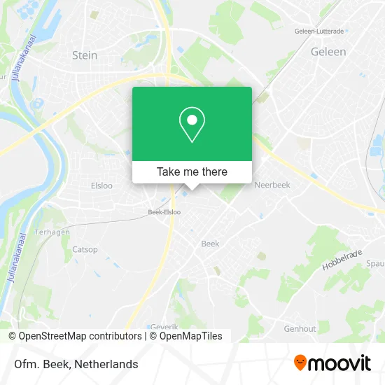 Ofm. Beek map