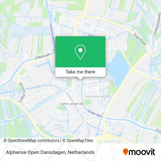 Alphense Open Dansdagen map
