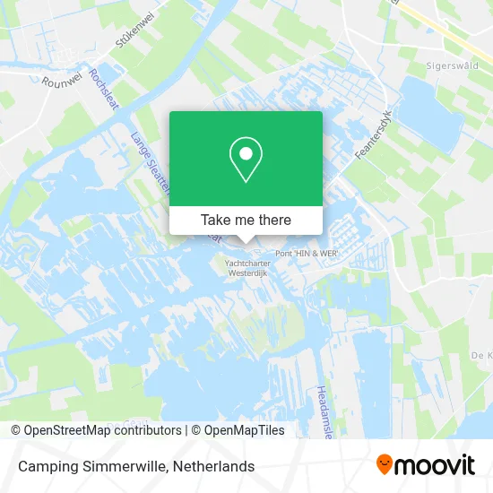 Camping Simmerwille map