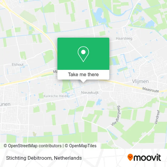 Stichting Debitroom map