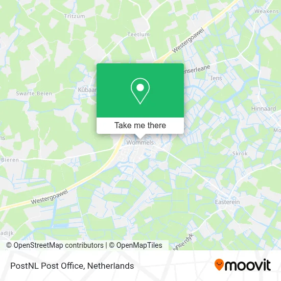 Postnl Postkantoor map