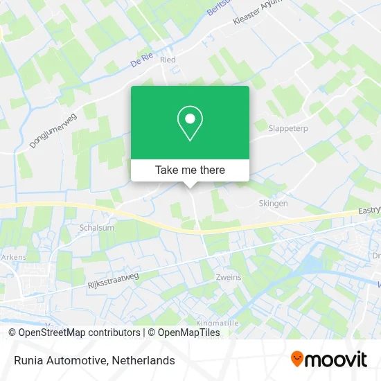Runia Automotive map